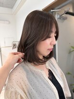エディト(edito)&nbsp;大人綺麗＊韓国ボブレイヤー×透明感ベージュカラー