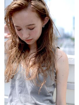 グリーン 渋谷(green) ash beige×perm mix