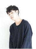 グランジツーブロックスマートマッシュ○無造作ショート