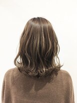 ローデンヘアー(roden hair)&nbsp;ゆるふわミディアムボブ×モードネイビーブルー