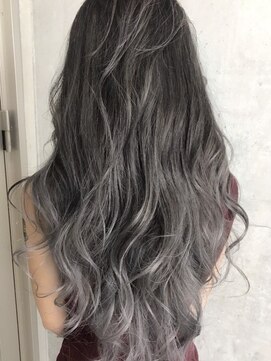 ルノン(LUNON) 【LUNON】グレージュ×パープルグレー★グラデーション