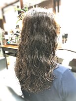 キャン 温品店(CAN)&nbsp;【ＣＡＮ】ロングウエーブスタイル×オーガニックリタッチカラー