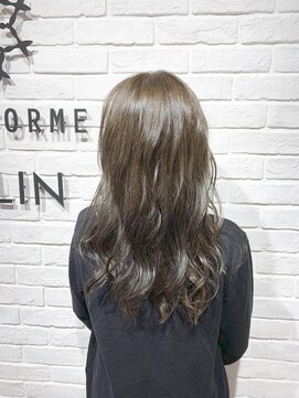 ヘア スパ ビューティー エールフォルム(HAIR SPA BEAUTY YELLFORME) カーキアッシュ