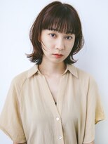 オト(Oto) ピンクブラウンのウルフスタイル