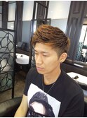 ソフトモヒカン×ツーブロック
