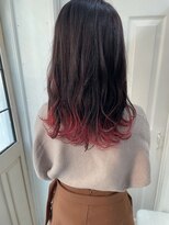 ウーロス(uros.) グラデーション☆サーモンピンク