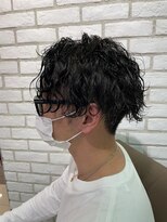 アッシュ 十日市場店(Ash)&nbsp;波巻きパーマスタイル