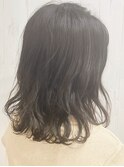 ミディアム×カット×トリートメント×ゆるふわ