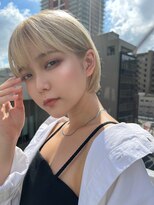 ロンドプロフィール 浦和(Lond profil)&nbsp;【ワンランク上のボブ】ハイトーン切りっぱなしボブ【浦和】