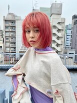 サンルーム(SUN room)&nbsp;ハイトーンピンクボブ　　moro