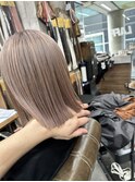 #ショコラアッシュ#ヘルシースタイル#ふんわりカール