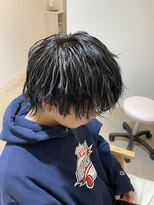 コレット 宇都宮(collet Gigi)&nbsp;ハイライト/マッシュパーマ/ウルフ/波巻き/グレー