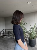 海外風重め大人レイヤーボブ【広尾/恵比寿】担当：柴崎