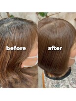 美容室 ラ・クープ&nbsp;脱白髪染め大人ハイライト