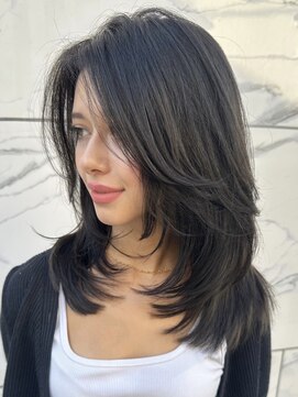 ヨロ 上野(YOLO) ハイライトカラーミルクティーベージュケアブリーチダブルカラー