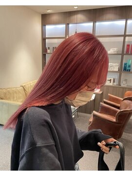 リアン(Lien) ワンブリーチピンクカラー