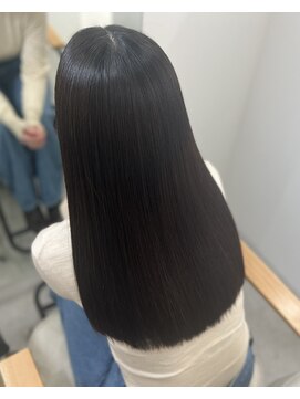 キキ(kiki) ブラウンボブ_前髪パーマグレーベージュレイヤーロング_kiki0001