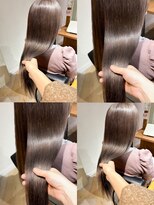 ロックス バイ マグ 松本(rocks BY MAG)&nbsp;透明感抜群♪20代30代ダブルカラーブリーチ艶感グレージュ