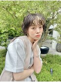 春パーマヘルシースタイルショコラアッシュふんわり丸みカール