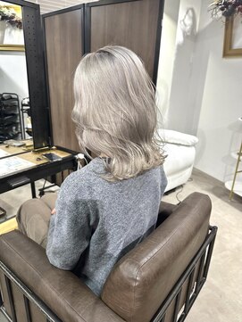 アルカナ 明治神宮前原宿(ARCANA) シルバーグレージュ グレーベージュ レイヤーロング