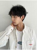 マッシュショート/スパイラルパーマ/シャドウパーマ