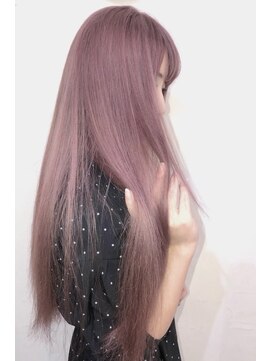 スライバイリアオオサカ(Sly By Ria OSAKA) ピンクアッシュ/ケアブリーチ【梅田】【大阪】