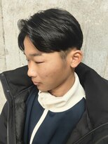アルフレッド 平針店(alfRed)&nbsp;ビジネス ショートカット ツーブロック マッシュ 束感 メンズ