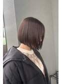 ぱっつんボブ