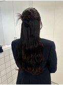 【chome】ロング ウェーブ 卒業式 成人式