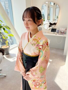 グーフィートーキョー 銀座(Goofy Tokyo) 卒業式/袴着付け/袴ヘアセット/袴ヘアアレンジ/袴ヘア/