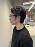 メンズカット＋パーマ＋アメイジアTr付き/11000