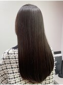 soLo艶髪アッシュブラウン×髪質改善