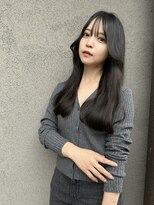 エル バイ ロンド 関(elle by Lond)&nbsp;[elle by lond]栗原　瑠世　ネビージュ　小顔に見せるヘア