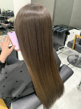 ディティール(Detail) 髪質改善×地毛風グレージュ