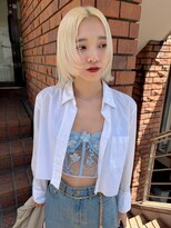 スロウ 代官山(Sraw) ブリーチ カット