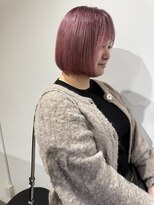 スイヘアデザイン 久留米(suii.. hair design) ピンクパール/ボブ/NOBU