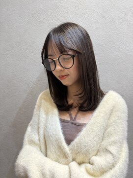 ネウィ 大分中央町店(newi) レイヤー/似合わせ/ブリーチなし/ダブルカラー【まーぼー】