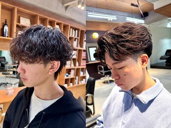 アトラクト バイ ラック 津田沼(Attract by LUCK)の写真/メンズパーマといえば”Attract”無造作なおしゃれスタイルに―。【津田沼/津田沼駅/メンズ/メンズパーマ】