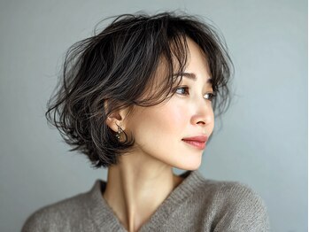 ブレイブ 我孫子(BRAVE abiko)の写真/「オージュアの美髪ケアで、洗練された大人ショートに。」【我孫子/我孫子駅/髪質改善】