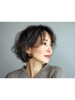 「オージュアの美髪ケアで、洗練された大人ショートに。」【我孫子/我孫子駅/髪質改善】