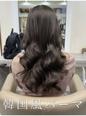 韓国風パーマ/コテ巻き風パーマ/デジタルパーマ/レイヤーカット