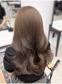 上品韓国ヘアオリーブベージュ