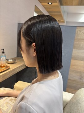 ブルーム ヘア デザイン ドゥーエ(bloom hair design due) ボブ×似合わせカット【ボブ/タッセルボブ/髪質改善/美髪矯正】