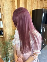 アフターニュース 新潟(afternews)&nbsp;ピンクベージュ/ダブルカラー/ケアブリーチ/髪質改善/新潟/駅南