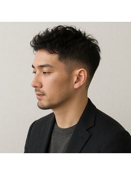 スープレックス ヘアーデザイン(SOUPREX HAIR DESIGN) 大人メンズ刈り上げナチュラルパーマ　20代 30代 40代 50代 60代