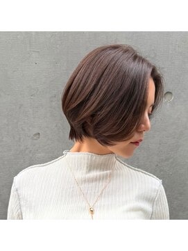 ロンド 銀座(Lond) ●杉浦オリーブグレー/ショート/レイヤー/髪質改善/縮毛矯正26