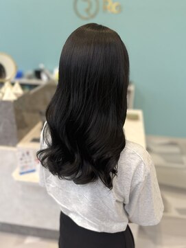 透明感ブラックカラー