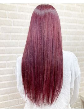 アボックス(abox) ダブルカラー ボルドーピンク