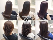 エードット(a.)の雰囲気（パサつき・広がり、地肌への違和感を艶のある健康な髪へ導きます）