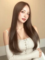 クイーン バイ ノイズ 西院(QUEEN by noism)&nbsp;ナチュラルレイヤートレンドカラー韓国風シースルーバング